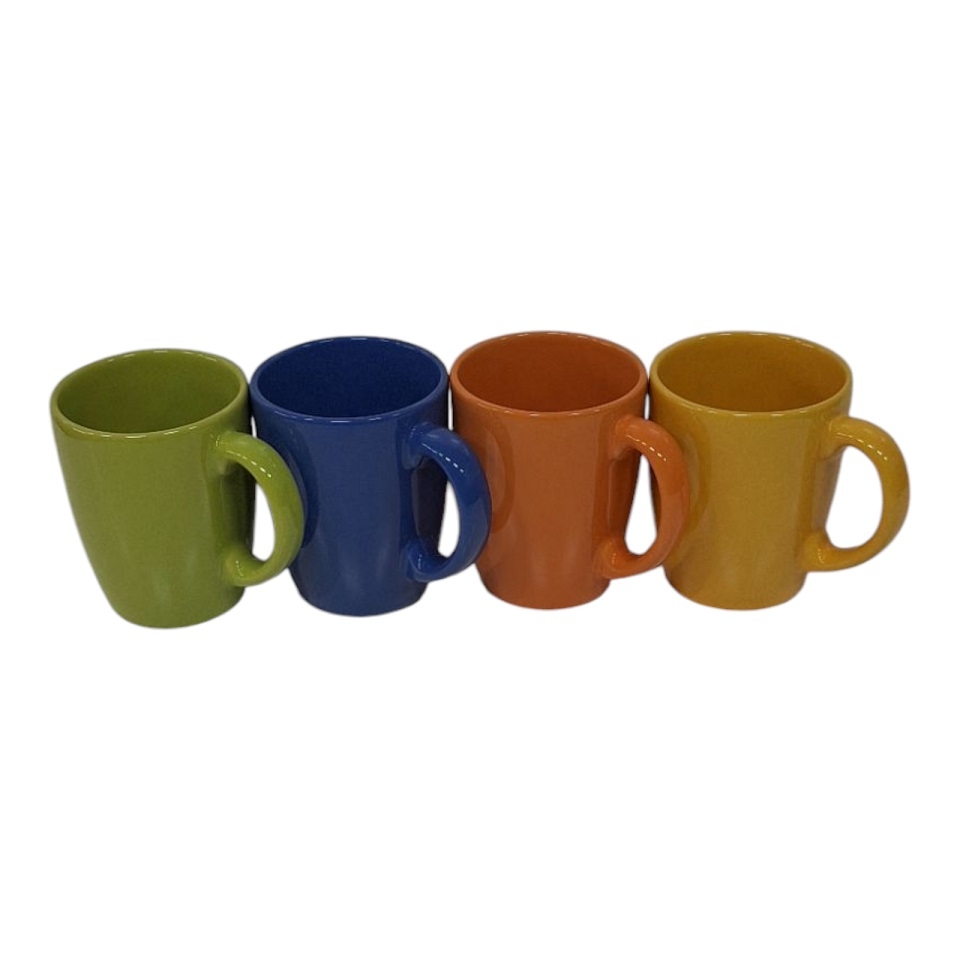 Acquista online Excelsa Tazza mug set 4 pezzi colazione multicolor ML 330 ceramica Excelsa